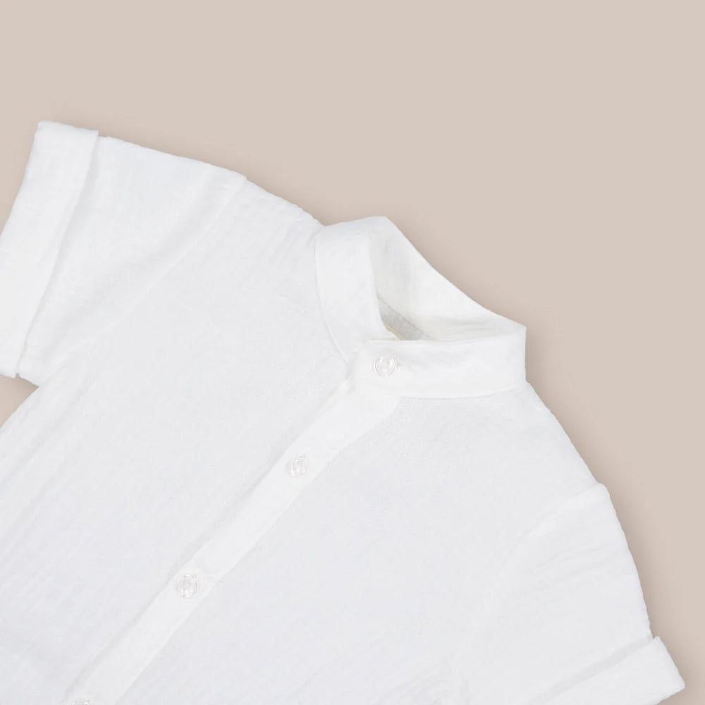 CAMISA MC BOBLE BLANCO