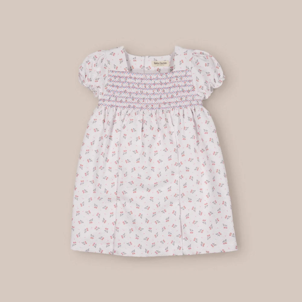 VESTIDO PIQUE TULIP BLANCO