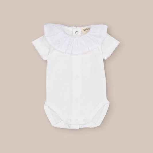 BODY VOLANTE PLUMETI BLANCO