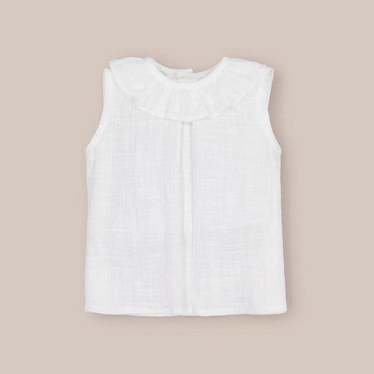BLUSA TRAMA BLANCO
