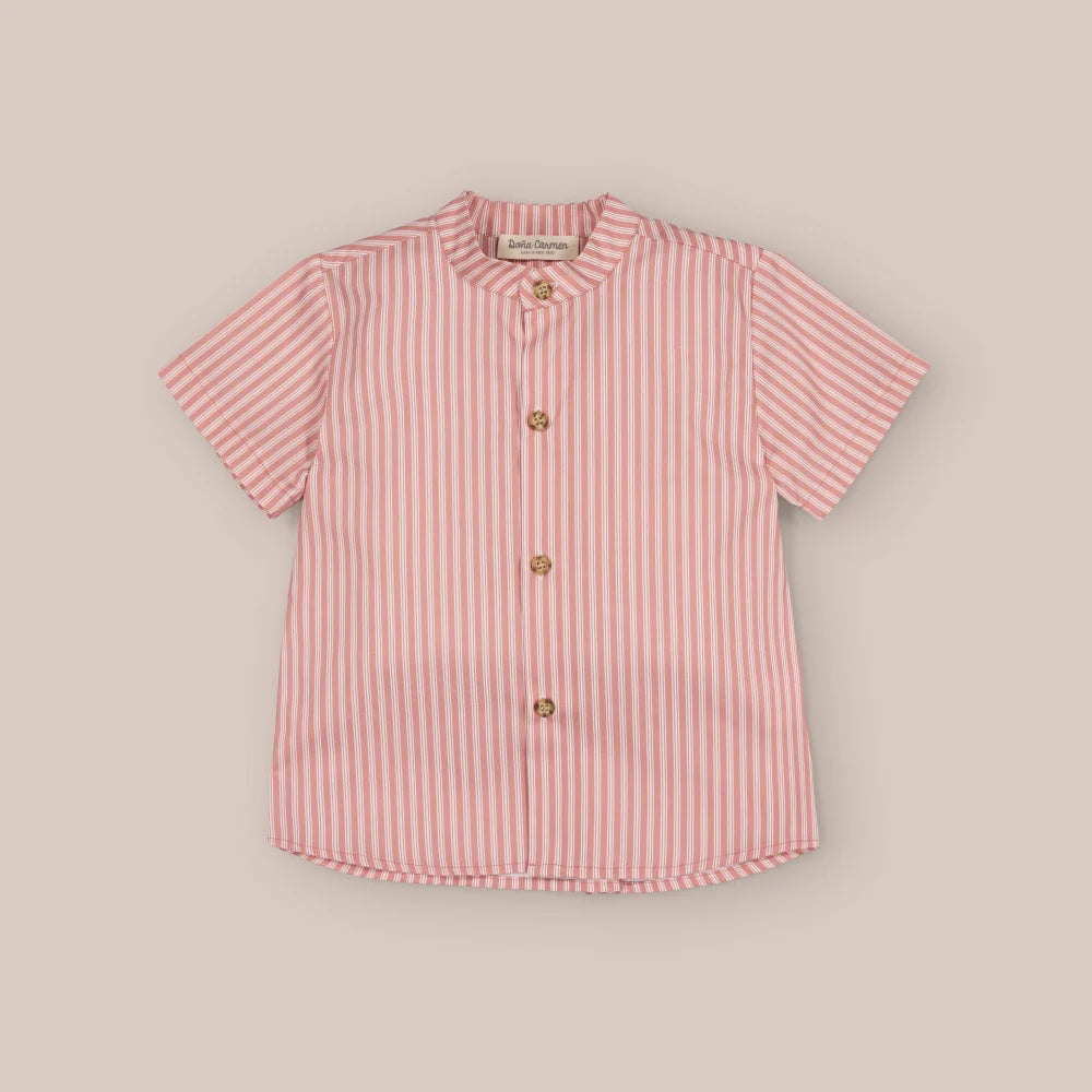 CAMISA MC LIARA TERRACOTA