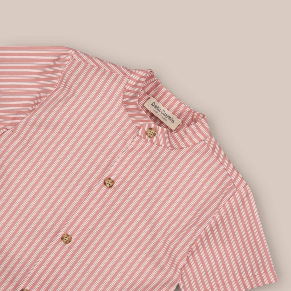 CAMISA MC LIARA TERRACOTA