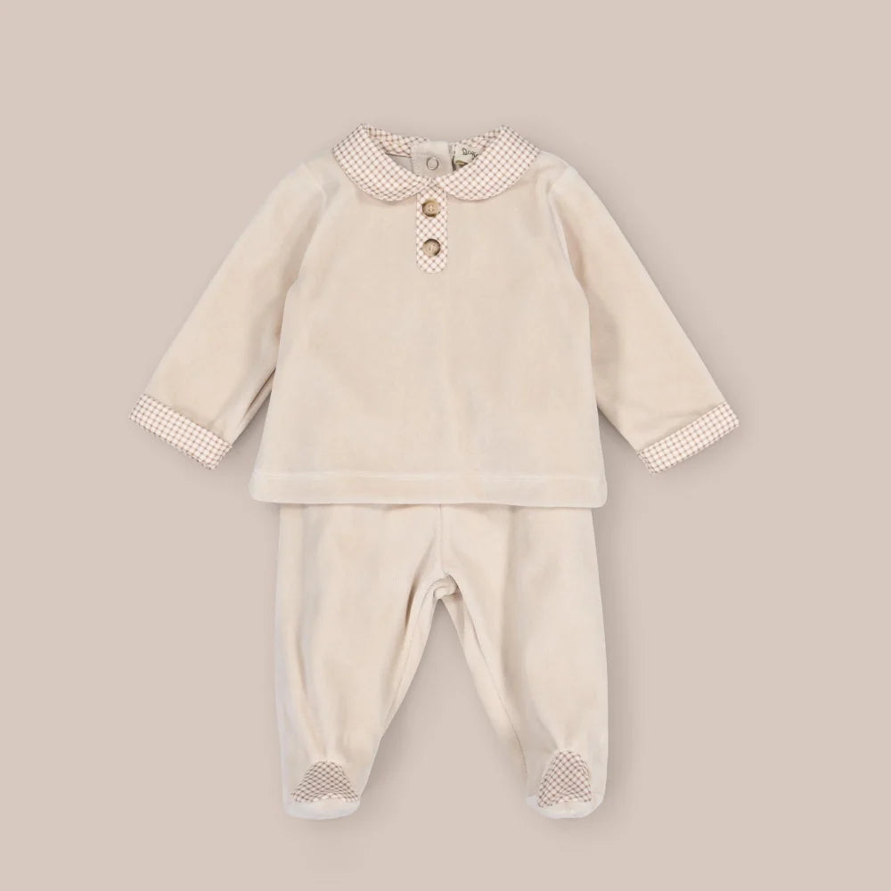 CONJUNTO TERCIOPELO TAPA VISON