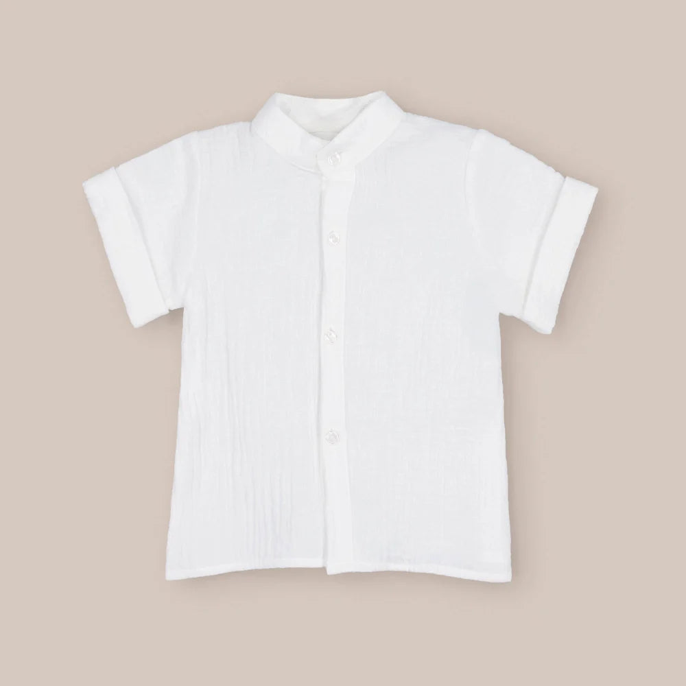 CAMISA MC BOBLE BLANCO