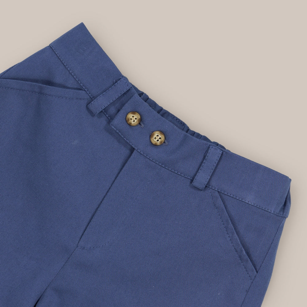 BERMUDA BEBE SARGA AZUL