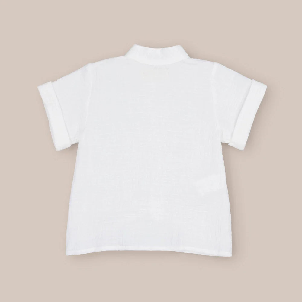 CAMISA MC BOBLE BLANCO