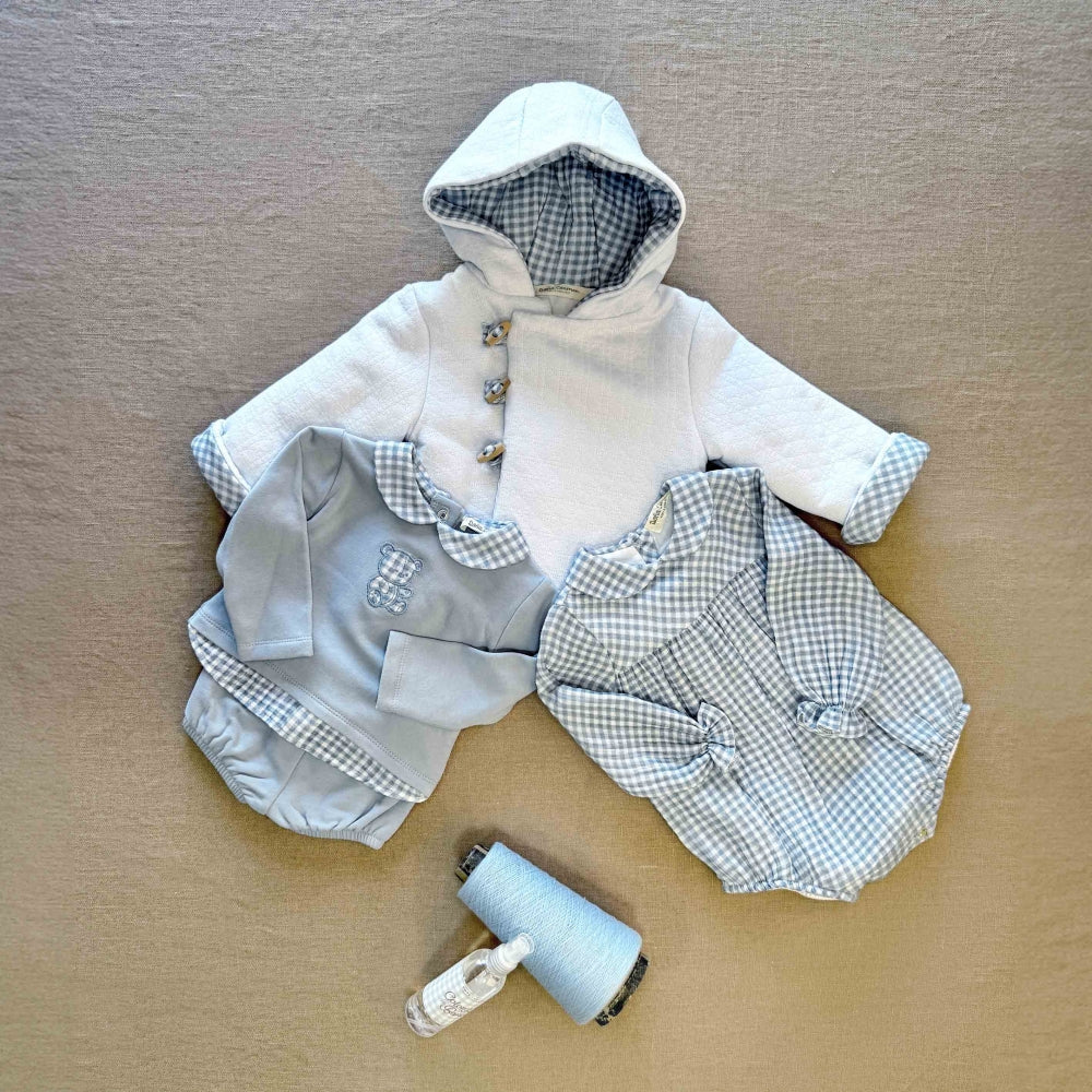 CONJUNTO ALGODON JACKIE AZUL