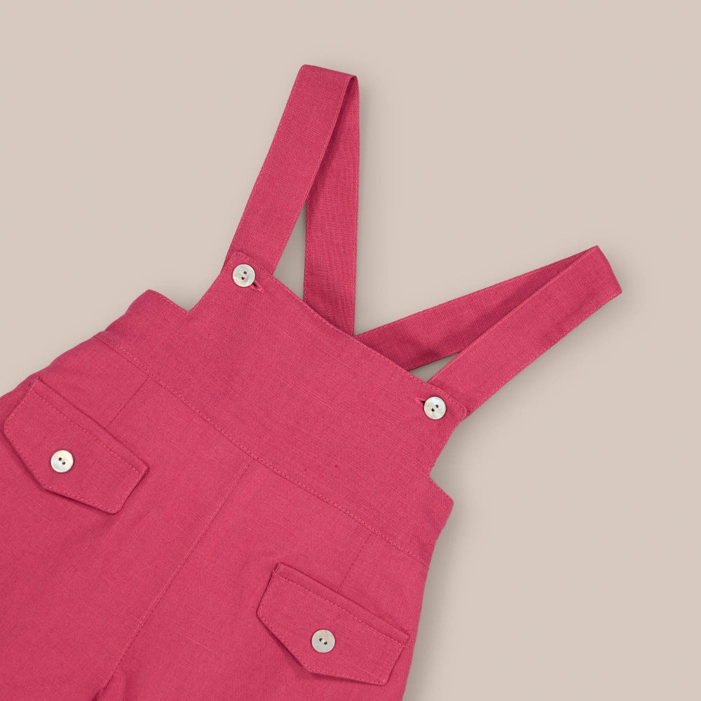 PANTALON TIRANTES MAGENTA