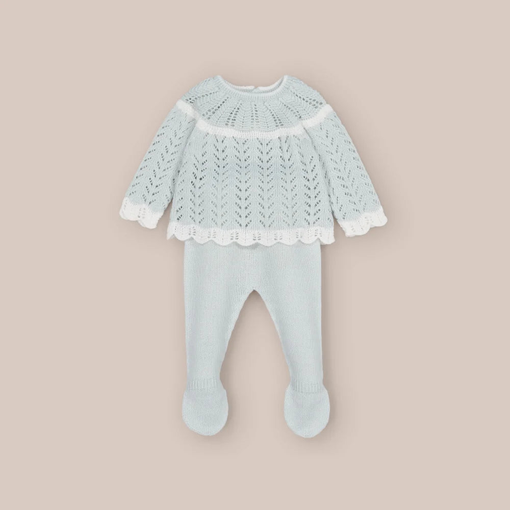 CONJUNTO 2P POL ESPIGA VERDE