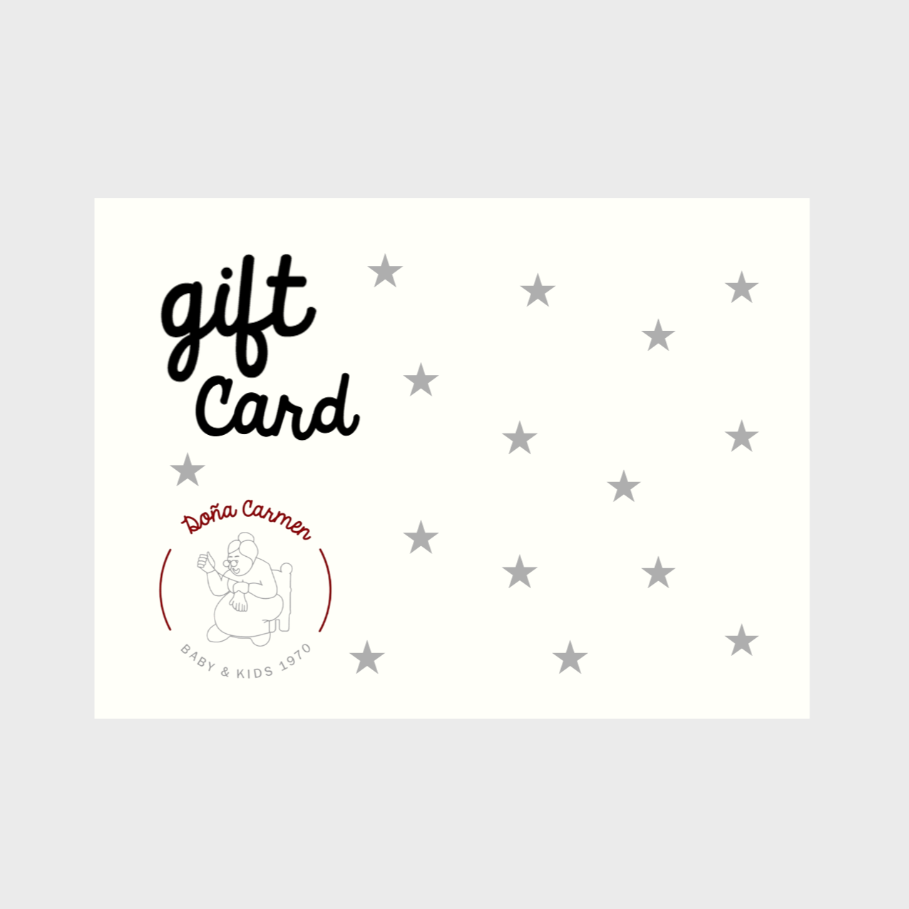 Tarjeta de Regalo