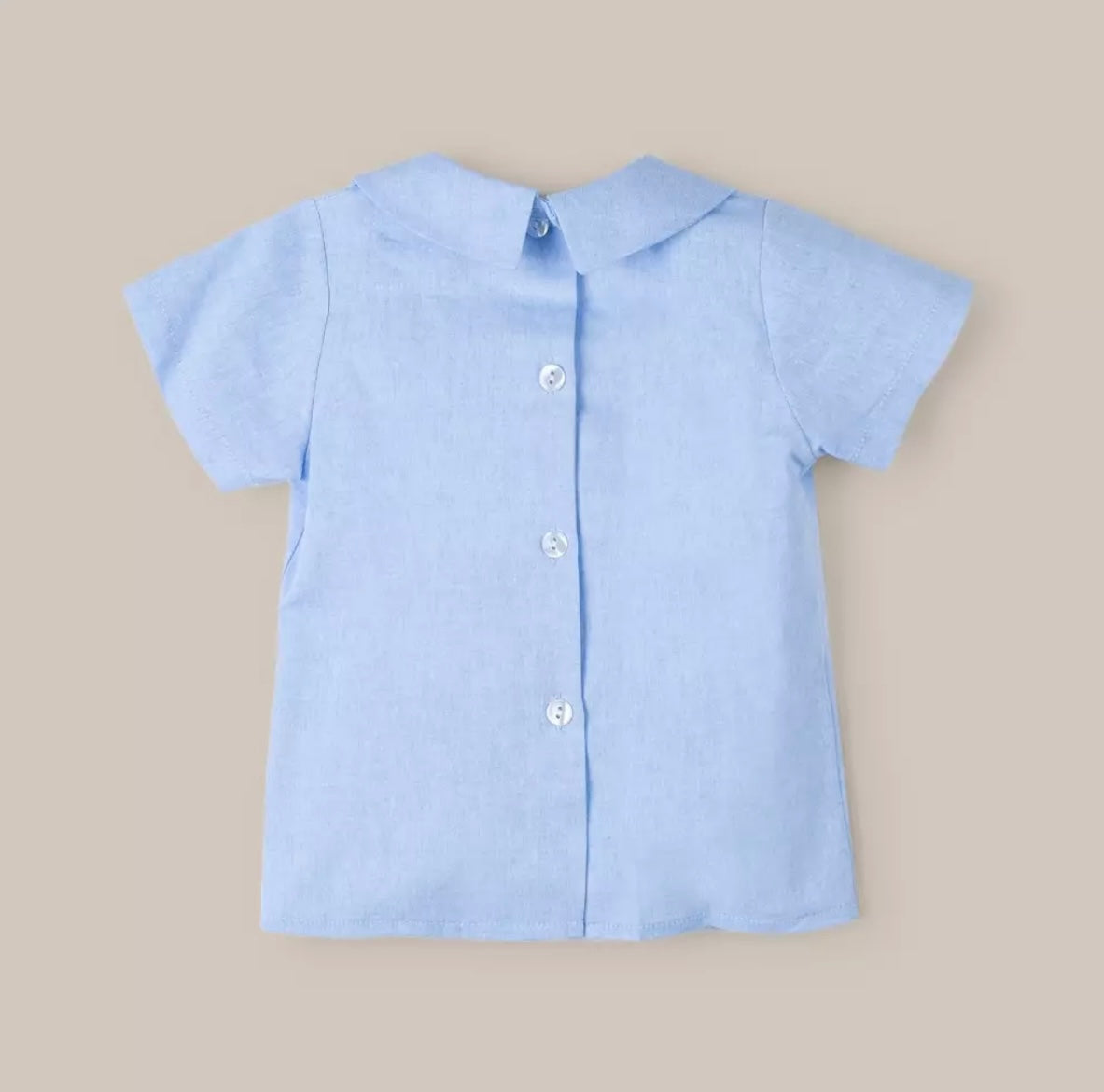 CAMISA MANGA CORTA SONSECA AZUL