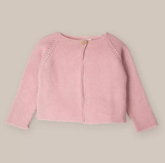 CHAQUETA BASIC 1 BOTON ROSA PALO