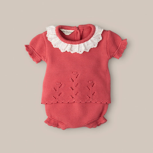 CONJUNTO CORTO BEBE AZAHARA SANDIA