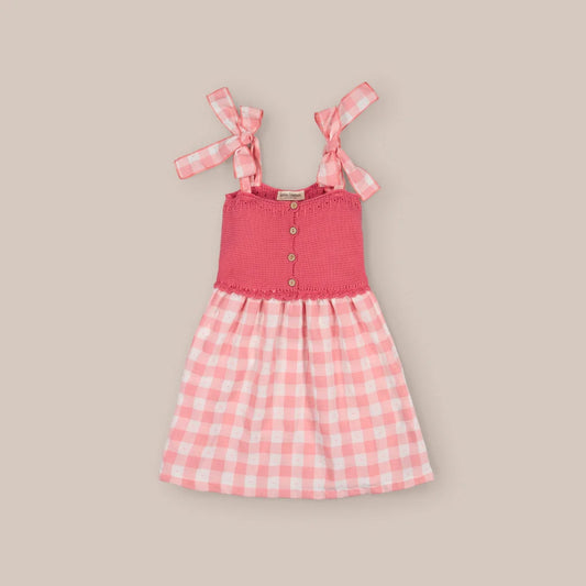 VESTIDO LOIRA FRESA