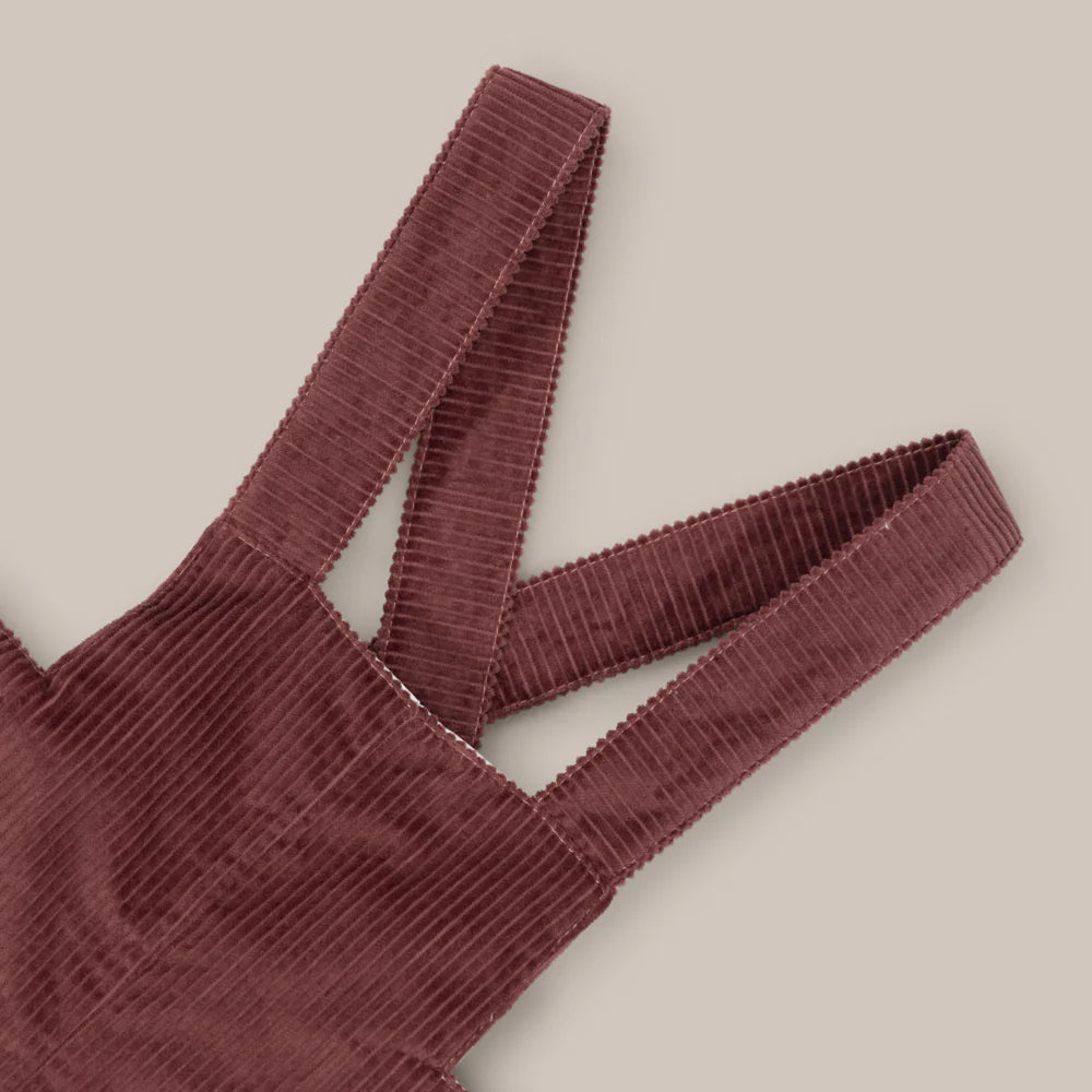 PANTALON TIRANTES AMALFI GRANATE