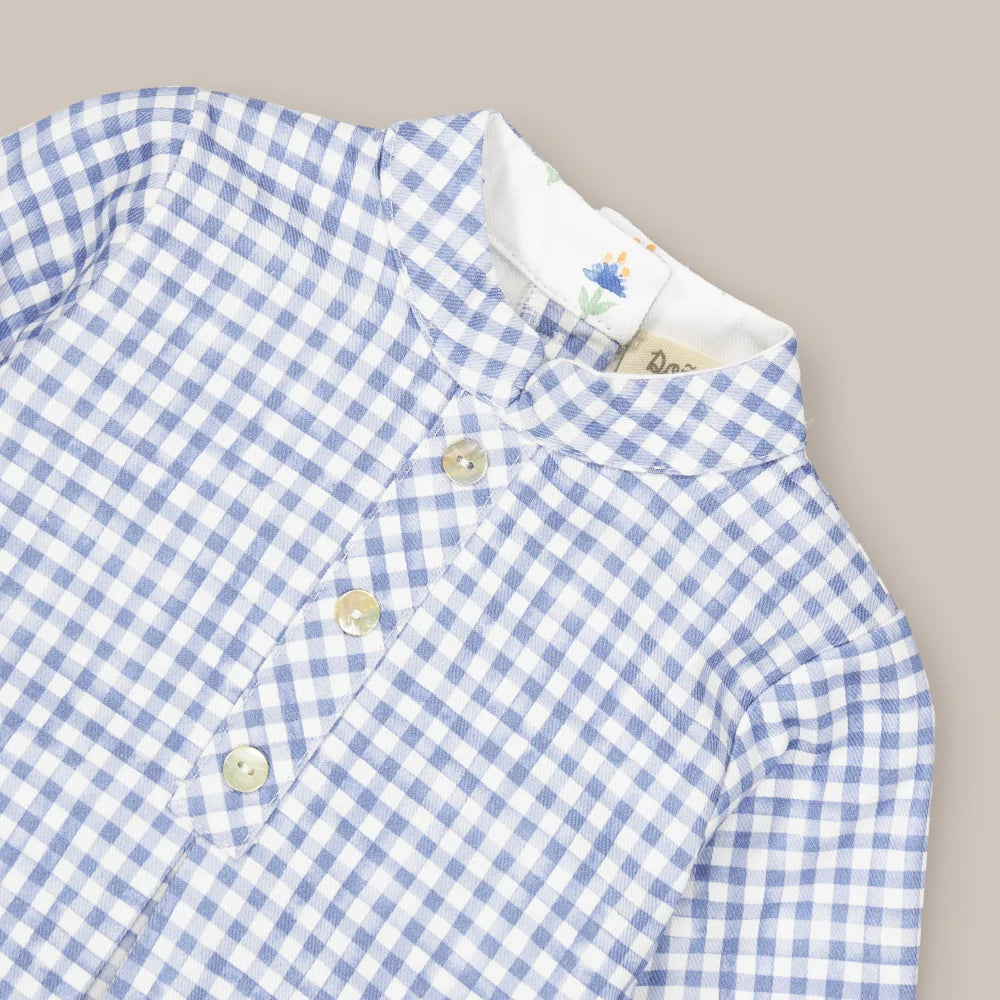 CAMISA ML JAPON AZUL