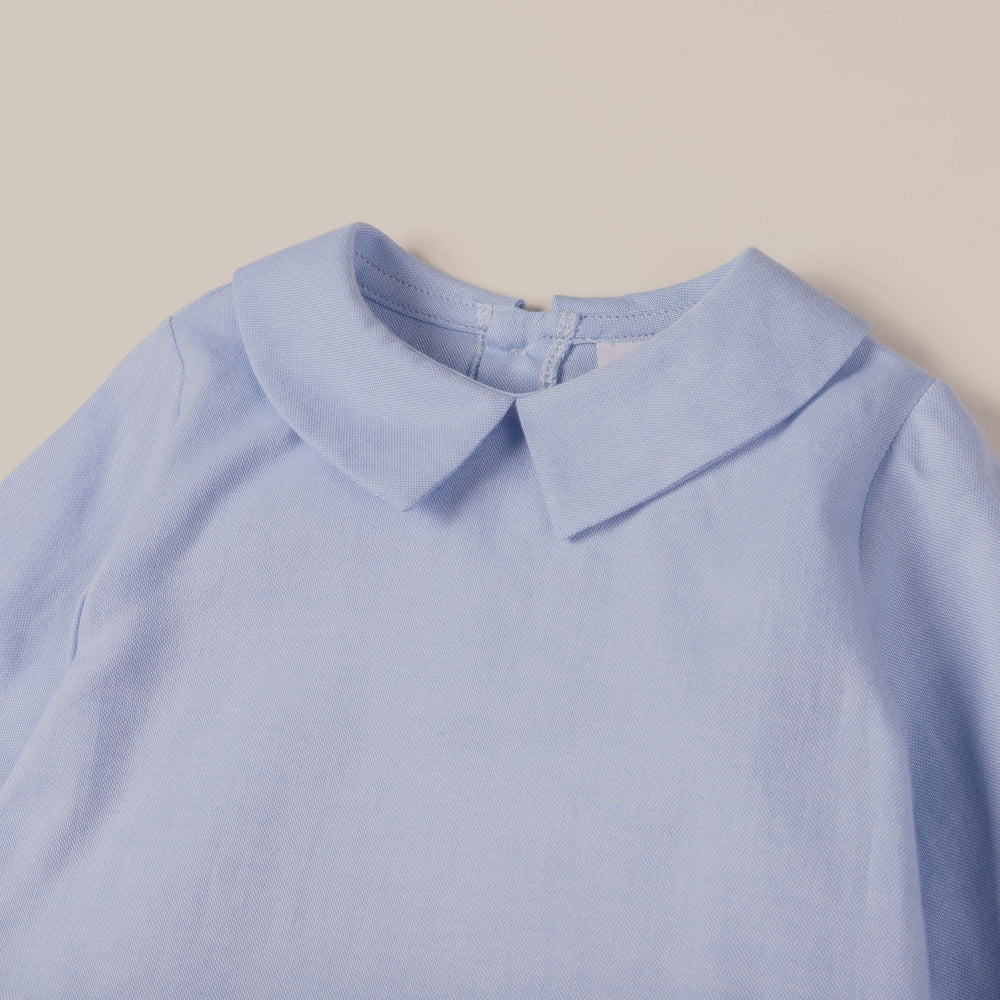 CAMISA ML OXFORD AZUL
