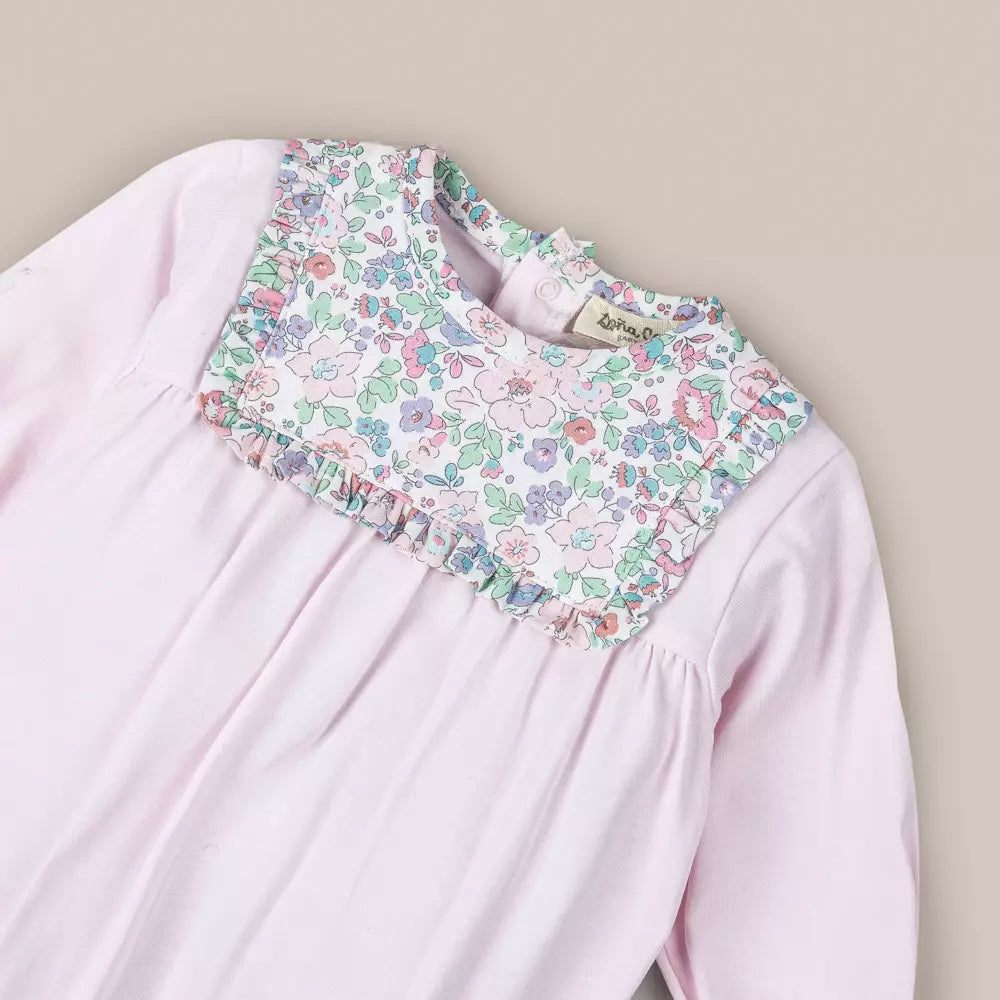 BABYGROW LILA ROSA