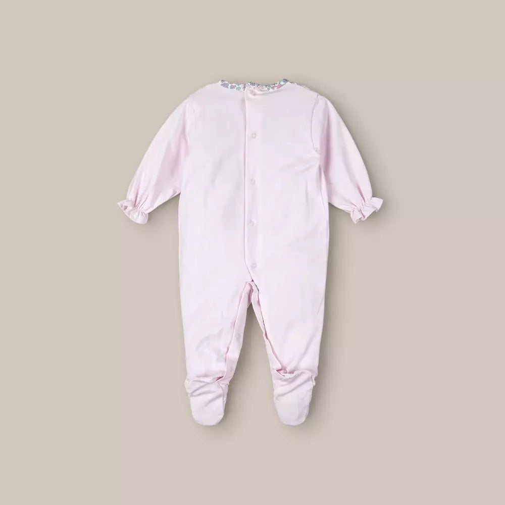 BABYGROW LILA ROSA