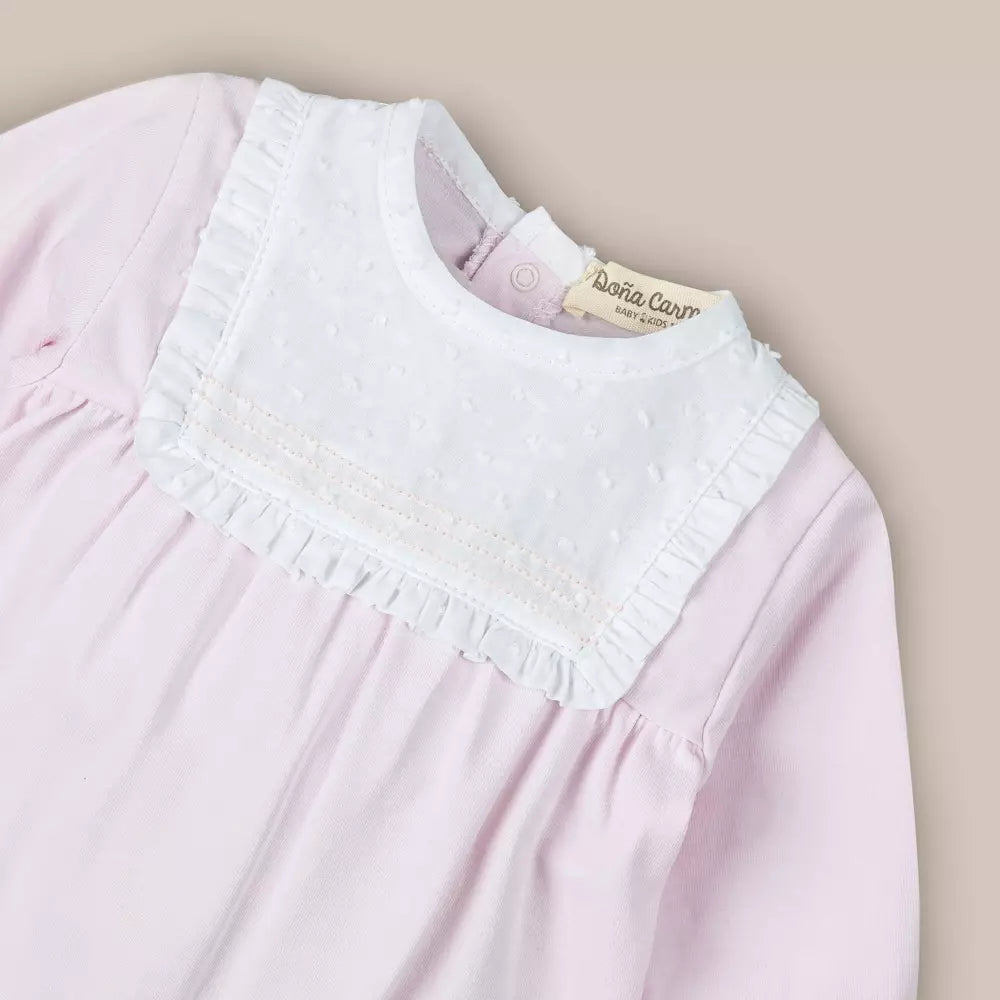 BABYGROW PESPUNTE ROSA