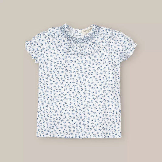 BLUSA NIÑA TULIP AZUL