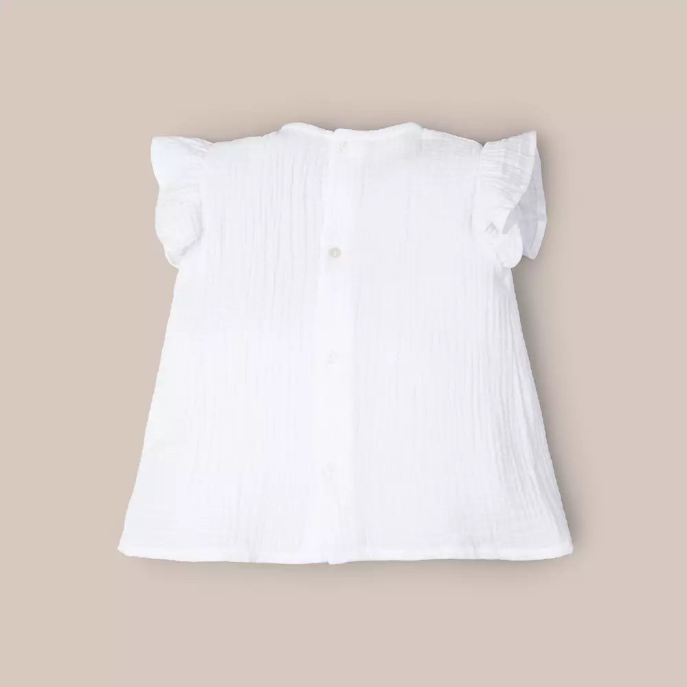 BLUSA PUNTILLAS BLANCO