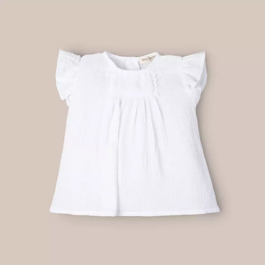 BLUSA PUNTILLAS BLANCO