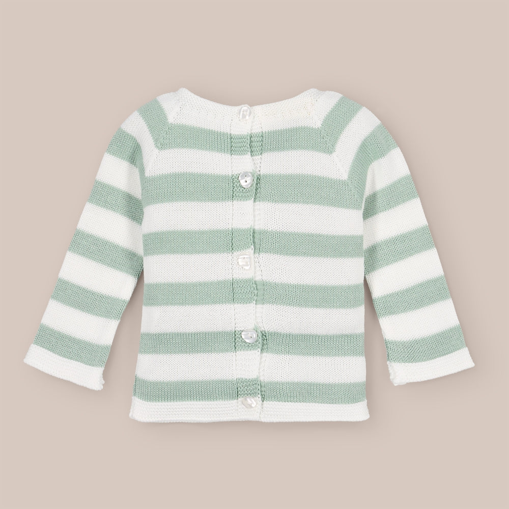 JERSEY FRANJA ANCHA VERDE