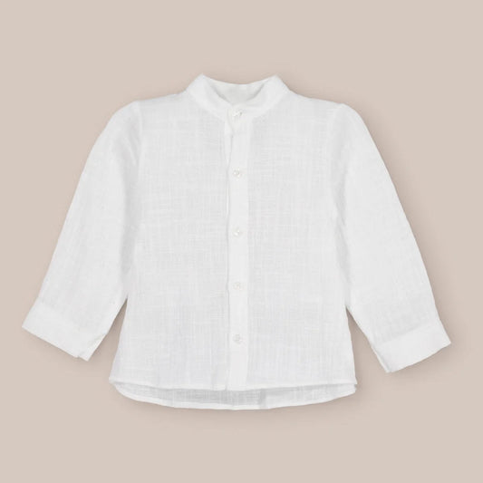 CAMISA ML TRAMA BLANCO
