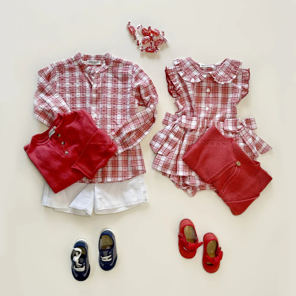BLUSA GRANADA ROJO