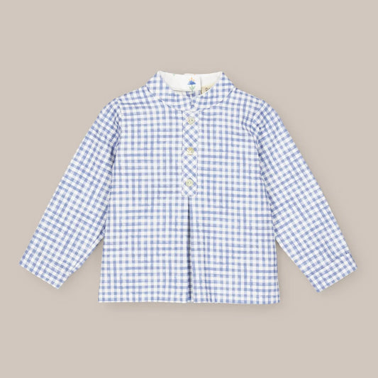 CAMISA ML JAPON AZUL