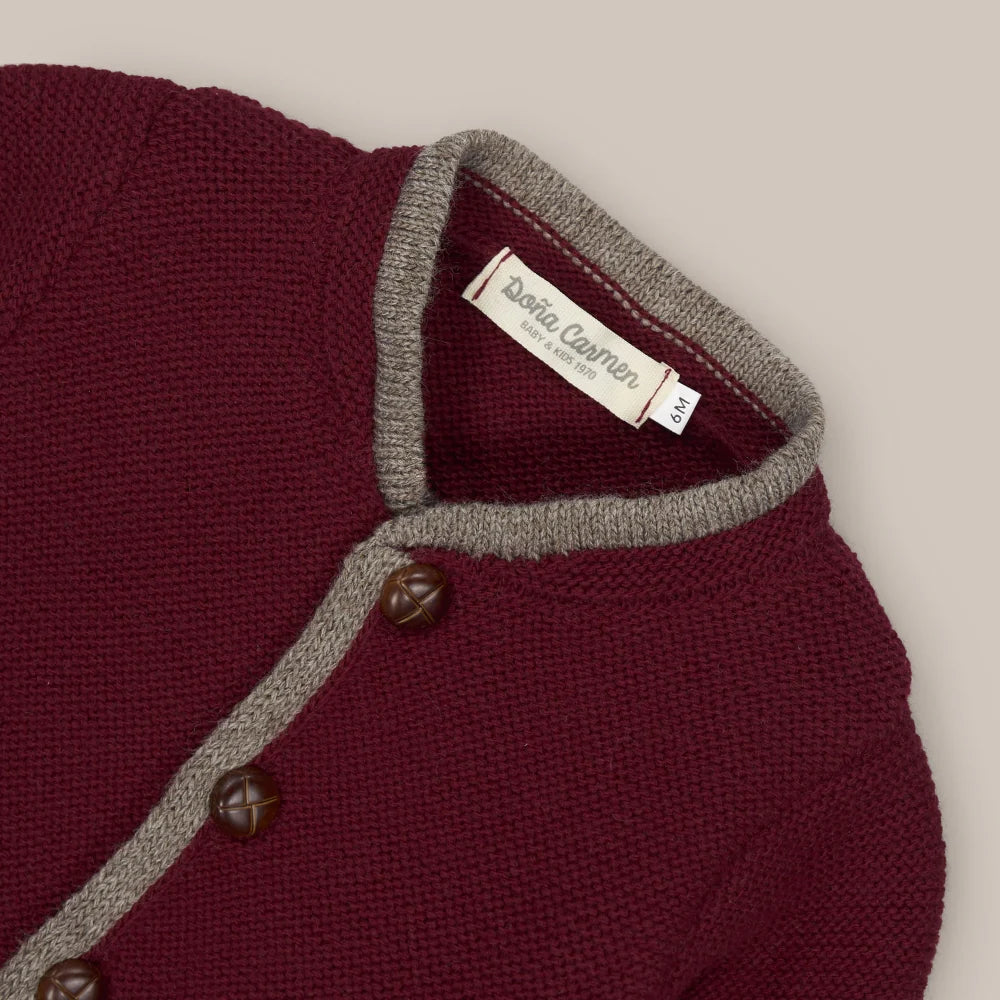 CHAQUETA L AUSTRIA GRANATE