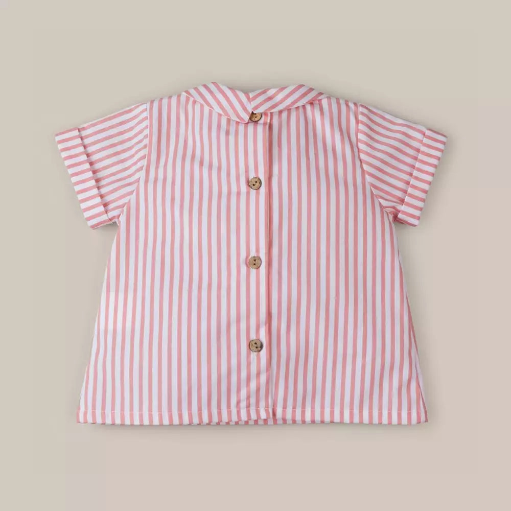 CAMISA BB MANDARINA