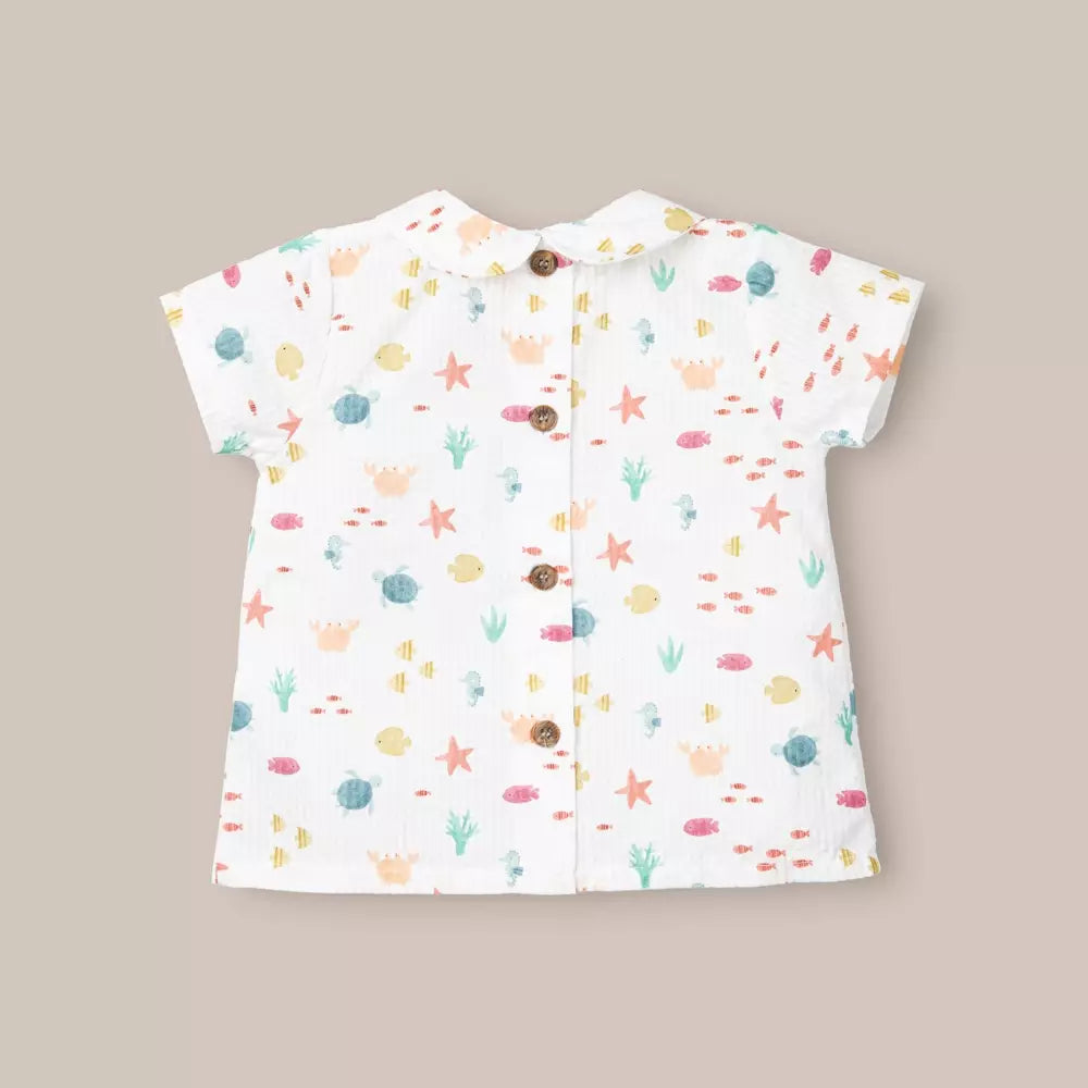 CAMISA BEBE SEA BLANCO