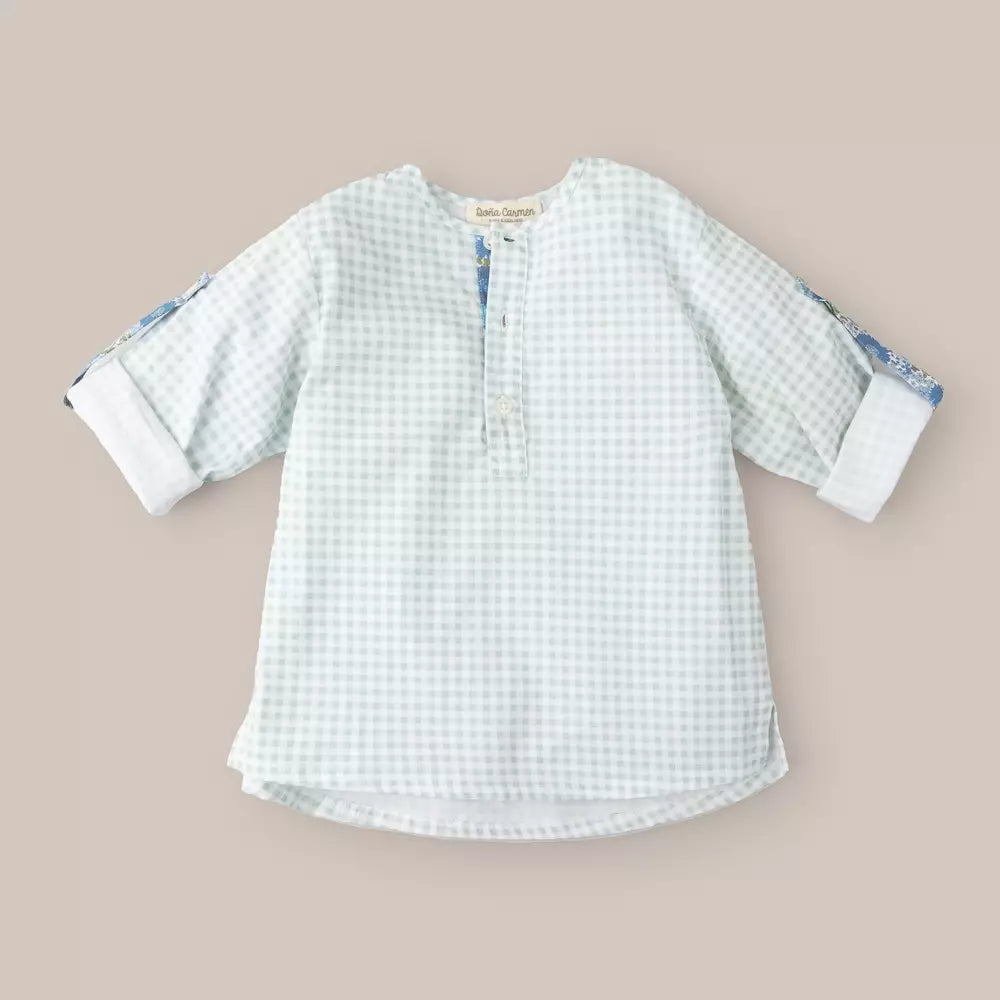 CAMISA NIÑO VICKY VERDE