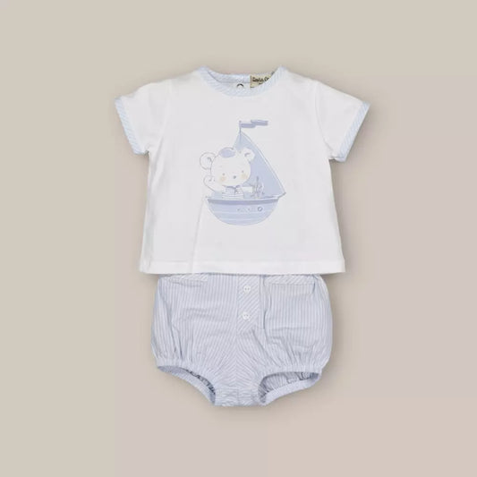 CONJUNTO ALGODON PANAMA BLANCO
