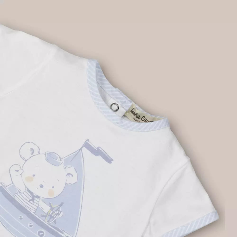 CONJUNTO ALGODON PANAMA BLANCO