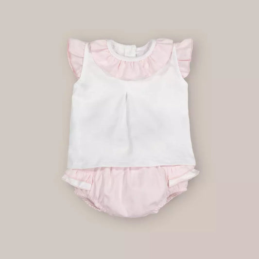 CONJUNTO CHAMBRAY ROSA