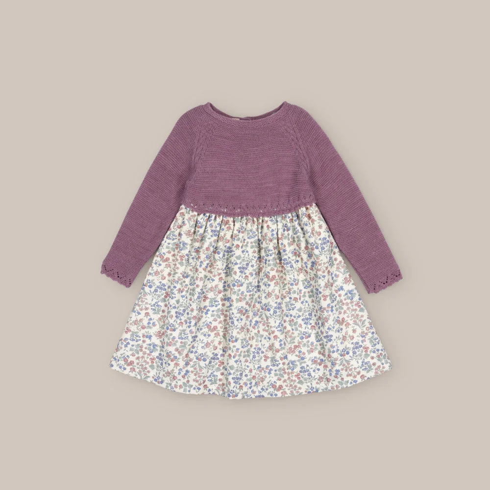 VESTIDO DENALI BERENJENA