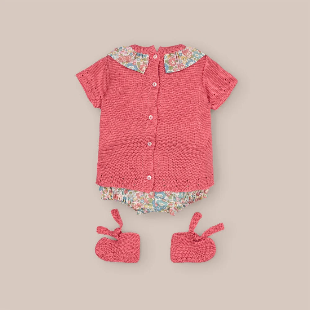 CONJUNTO CORTO BLUENESS CORAL