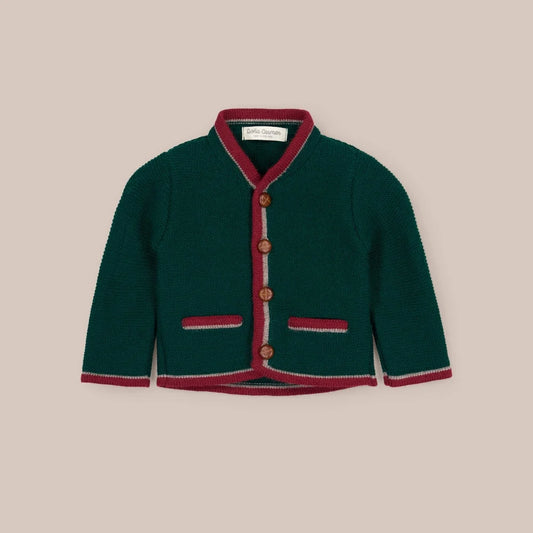 CHAQUETA L BANDA AUSTRIA VERDE BOTELLA