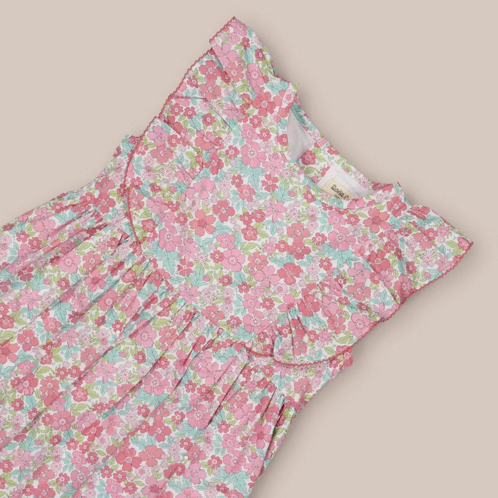 VESTIDO CAMP FUCSIA