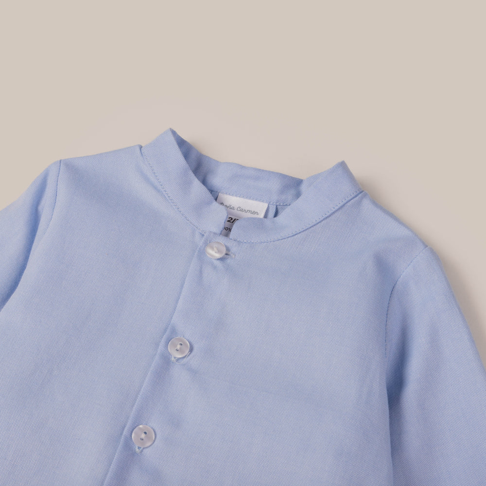 CAMISA ML MAOX AZUL