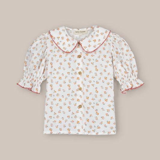 BLUSA FLOR GRANADA CRUDO