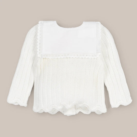 JERSEY BEBE BABERO BLANCO