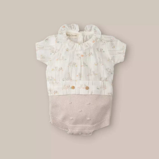 PELELE BEBE CINTO SELVA BEIGE