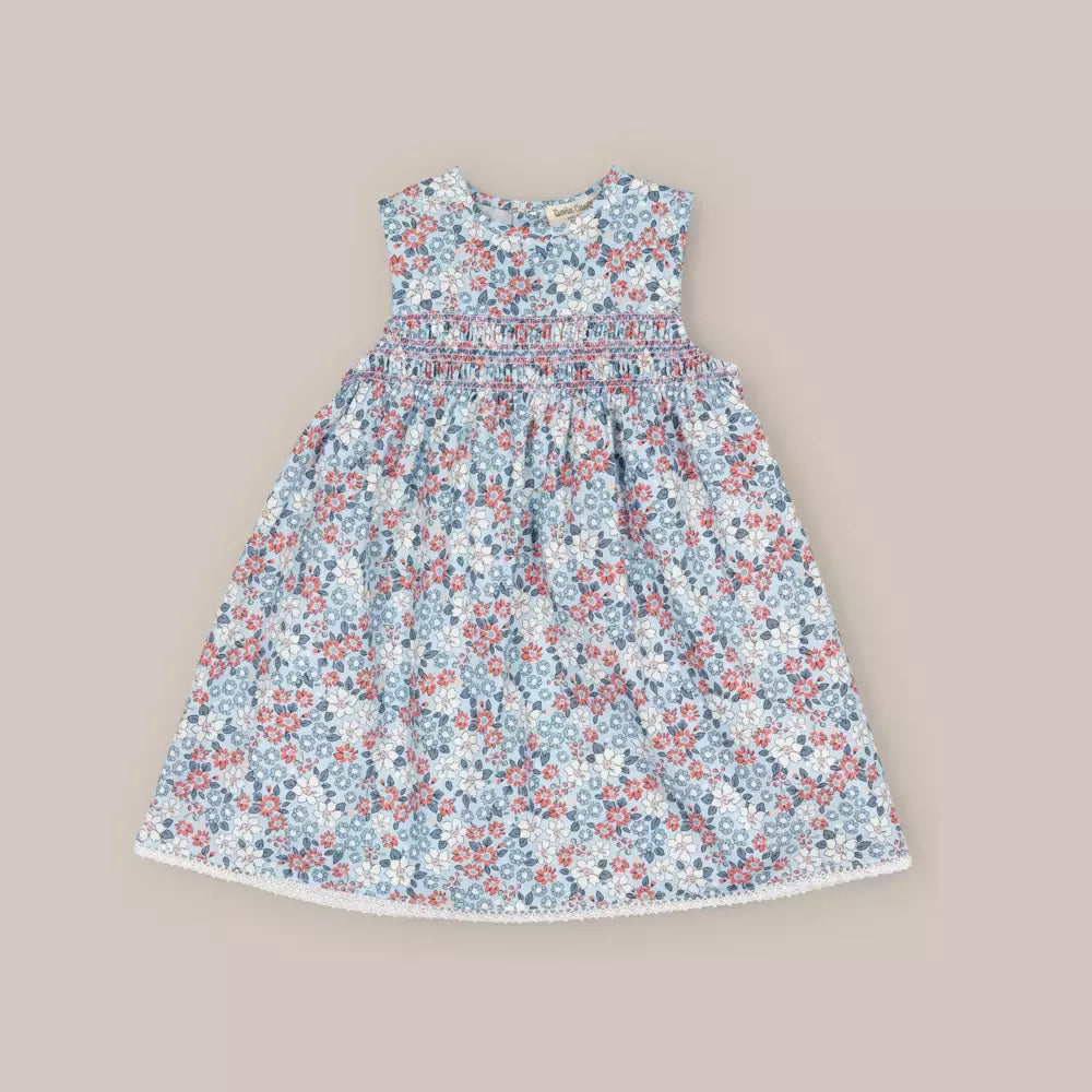 VESTIDO NIDOS NOELIA AZUL