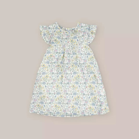 VESTIDO NIDOS NURIA AZUL
